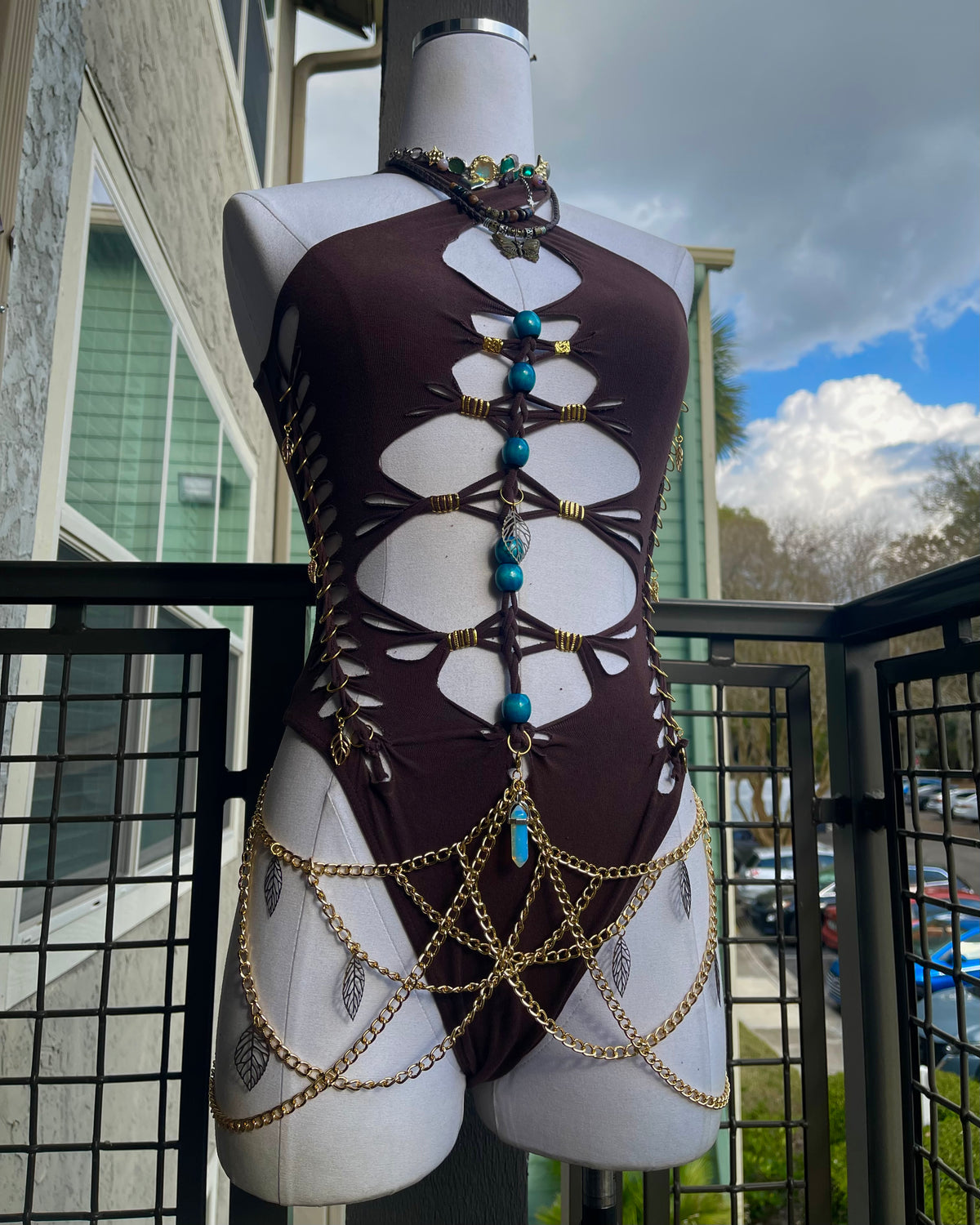 River Spirit Siren Bodysuit (ᴍᴀᴅᴇ ᴛᴏ ᴏʀᴅᴇʀ)