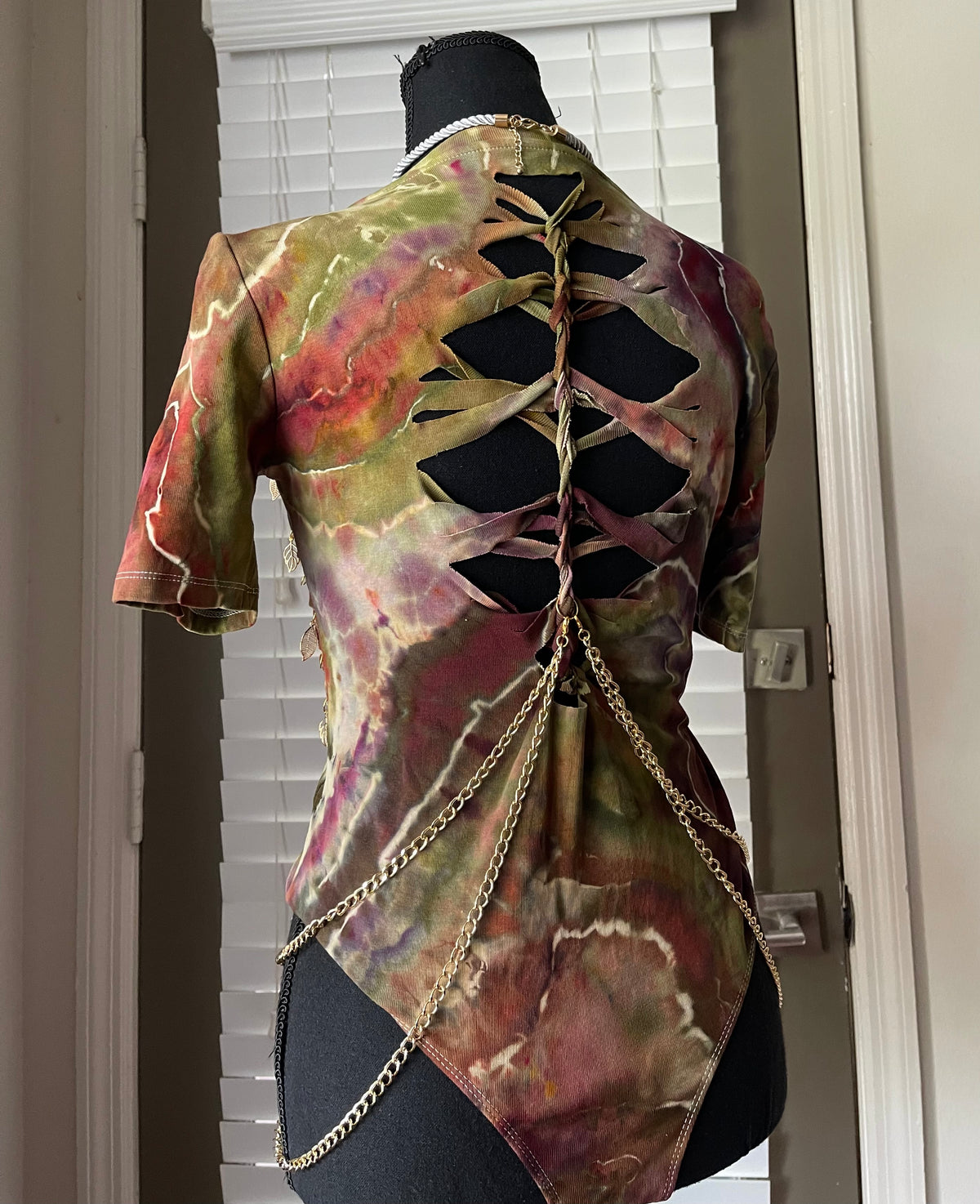 Moon Worshipper Tie Dye Bodysuit (ᴍᴀᴅᴇ ᴛᴏ ᴏʀᴅᴇʀ)
