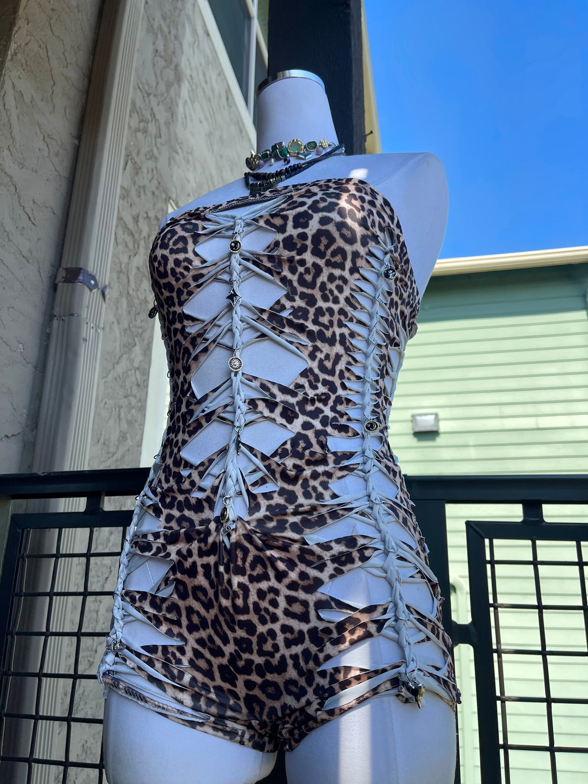 Wild Cheetah Tube Romper (ᴍᴀᴅᴇ ᴛᴏ ᴏʀᴅᴇʀ)