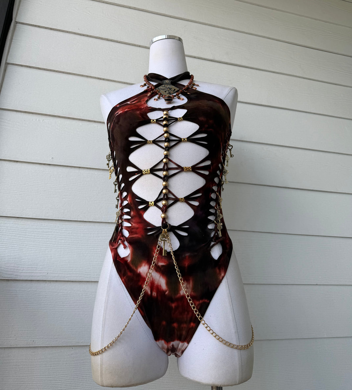 XS/S Crypt Keeper Bodysuit 𝐒𝐡𝐢𝐩𝐬 𝐍𝐞𝐱𝐭 𝐁𝐮𝐬𝐢𝐧𝐞𝐬𝐬 𝐃𝐚𝐲