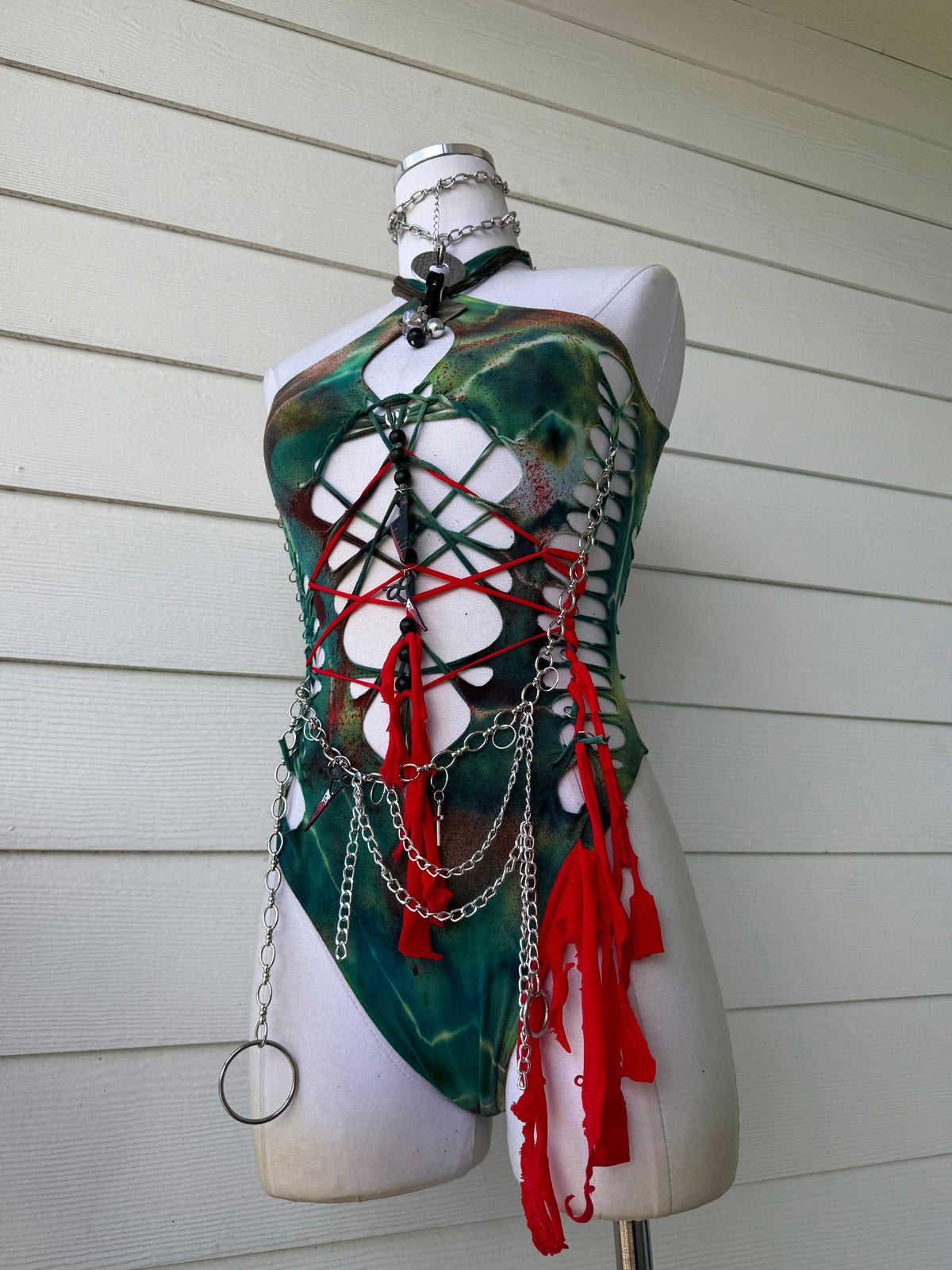 XS/S The Infected Bodysuit 𝐒𝐡𝐢𝐩𝐬 𝐍𝐞𝐱𝐭 𝐁𝐮𝐬𝐢𝐧𝐞𝐬𝐬 𝐃𝐚𝐲