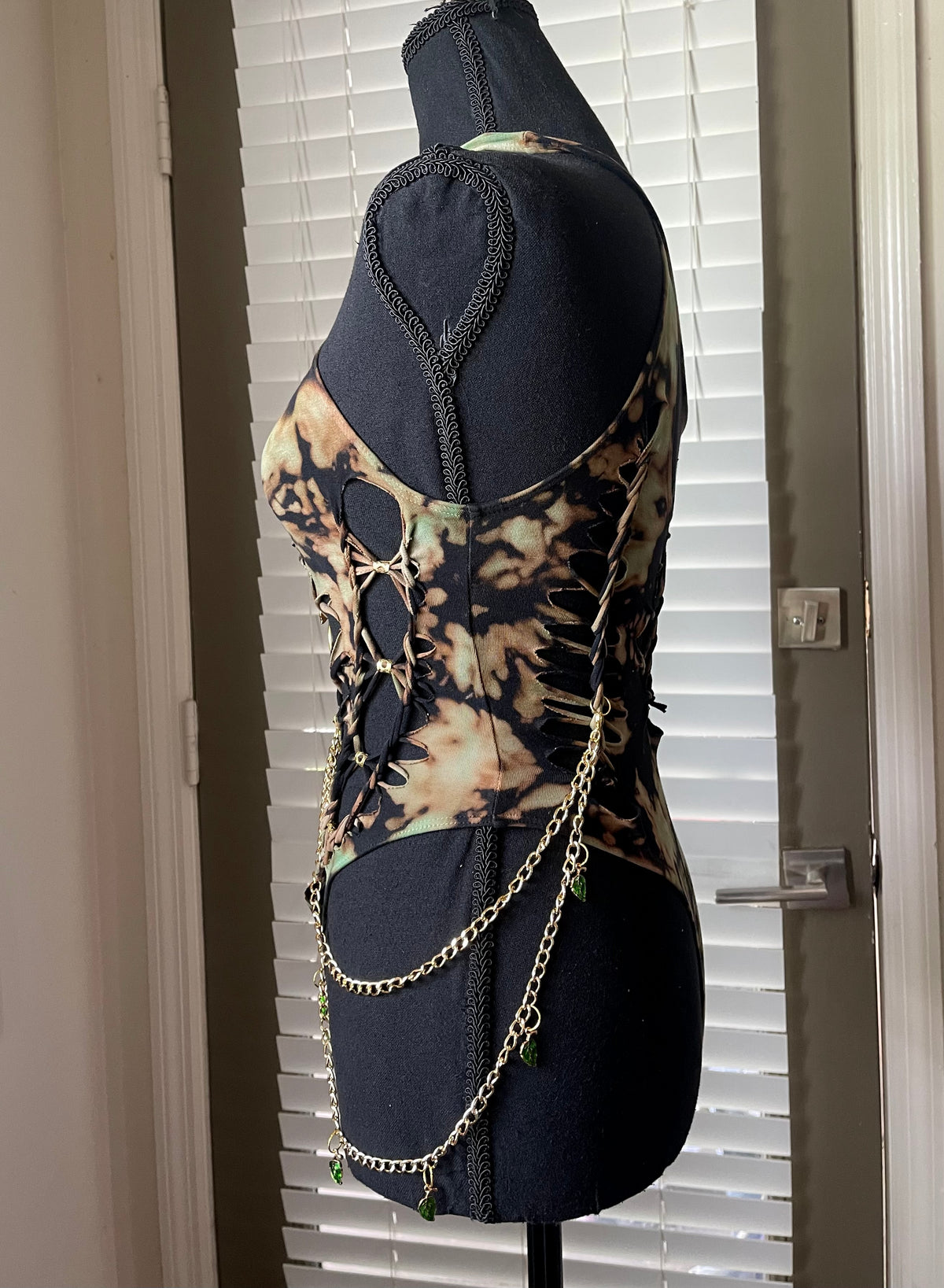 Orphic Reverse Tie Dye Bodysuit (ᴍᴀᴅᴇ ᴛᴏ ᴏʀᴅᴇʀ)