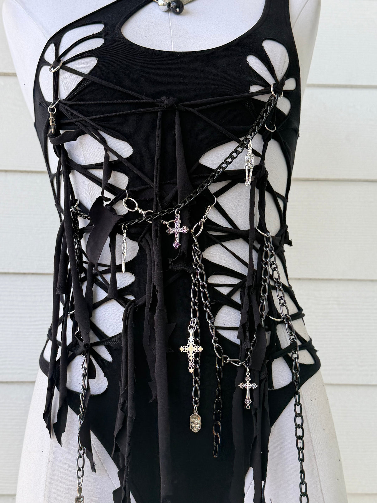 XS/S Unholy Ritual Bodysuit 𝐒𝐡𝐢𝐩𝐬 𝐍𝐞𝐱𝐭 𝐁𝐮𝐬𝐢𝐧𝐞𝐬𝐬 𝐃𝐚𝐲