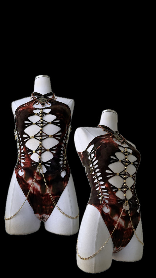 XS/S Crypt Keeper Bodysuit 𝐒𝐡𝐢𝐩𝐬 𝐍𝐞𝐱𝐭 𝐁𝐮𝐬𝐢𝐧𝐞𝐬𝐬 𝐃𝐚𝐲