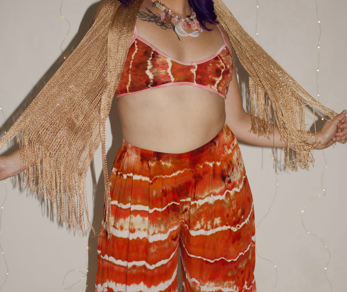 Terracotta Dream Palazzo Top (ᴍᴀᴅᴇ ᴛᴏ ᴏʀᴅᴇʀ)