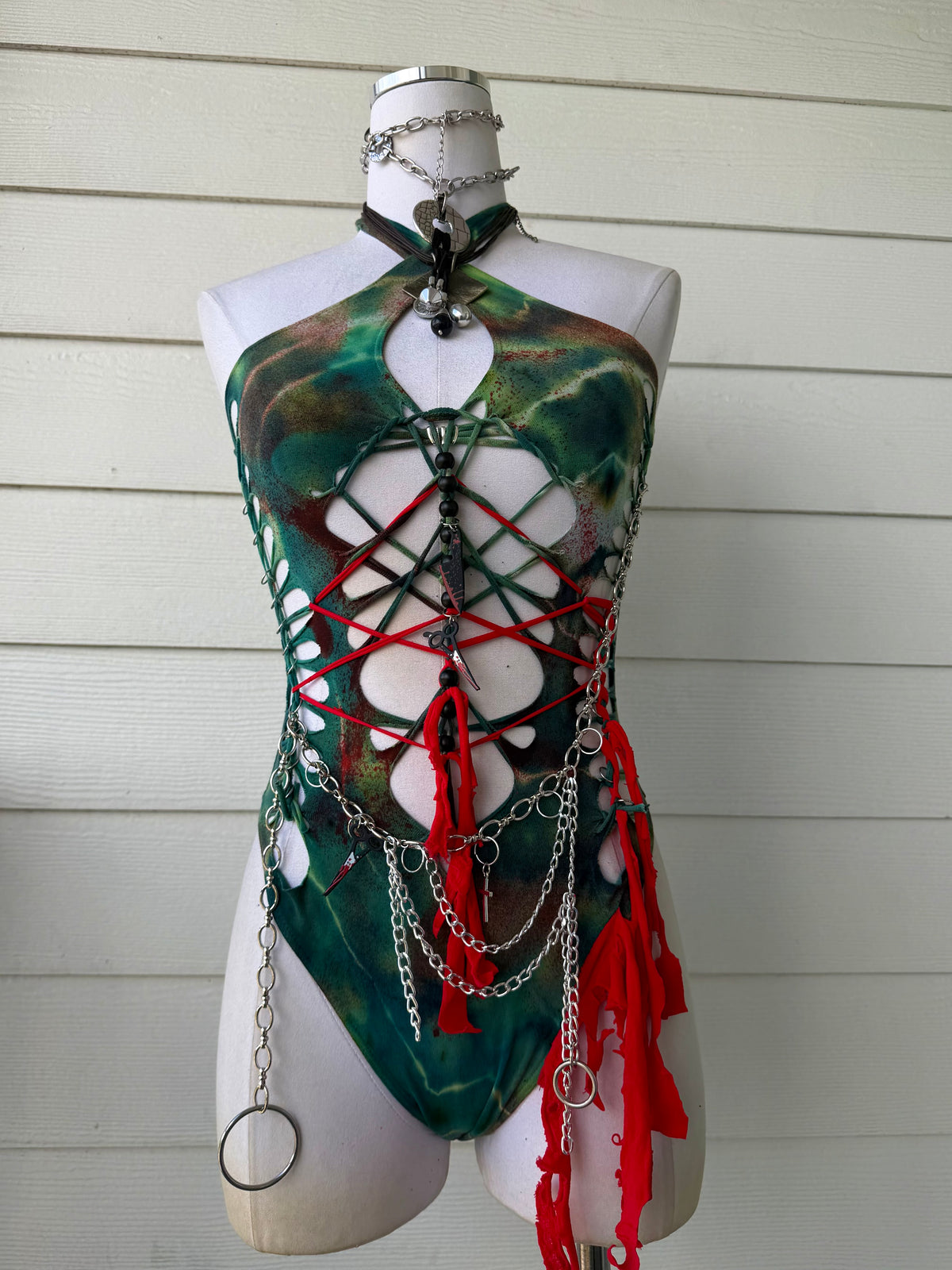 XS/S The Infected Bodysuit 𝐒𝐡𝐢𝐩𝐬 𝐍𝐞𝐱𝐭 𝐁𝐮𝐬𝐢𝐧𝐞𝐬𝐬 𝐃𝐚𝐲