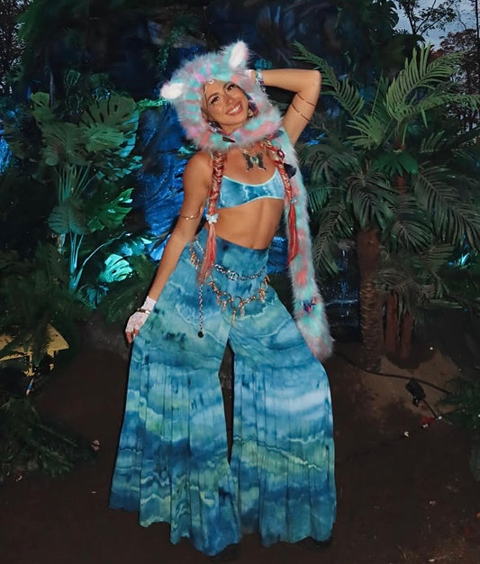 Bahama Mermaid Palazzo Pants (ᴍᴀᴅᴇ ᴛᴏ ᴏʀᴅᴇʀ)