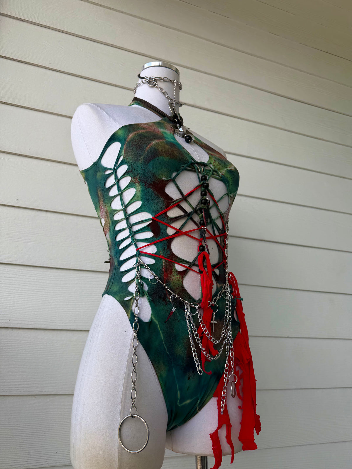 XS/S The Infected Bodysuit 𝐒𝐡𝐢𝐩𝐬 𝐍𝐞𝐱𝐭 𝐁𝐮𝐬𝐢𝐧𝐞𝐬𝐬 𝐃𝐚𝐲