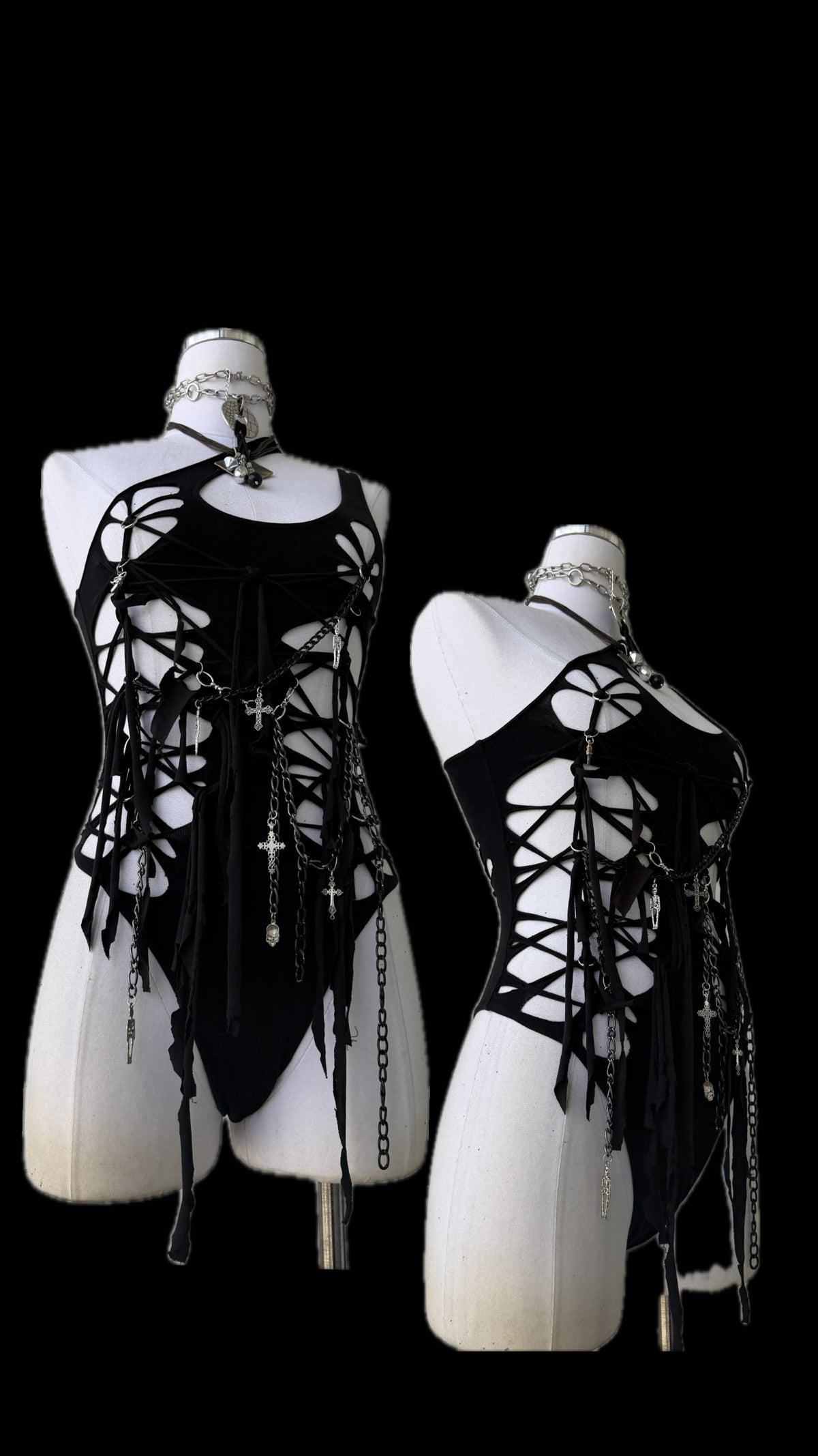 XS/S Unholy Ritual Bodysuit 𝐒𝐡𝐢𝐩𝐬 𝐍𝐞𝐱𝐭 𝐁𝐮𝐬𝐢𝐧𝐞𝐬𝐬 𝐃𝐚𝐲