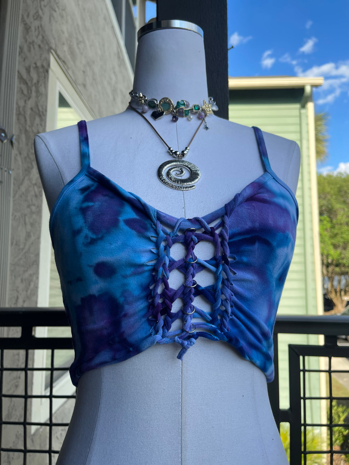 Size Small Tidal Siren Braided Tank Top 𝐒𝐡𝐢𝐩𝐬 𝐍𝐞𝐱𝐭 𝐁𝐮𝐬𝐢𝐧𝐞𝐬𝐬 𝐃𝐚𝐲