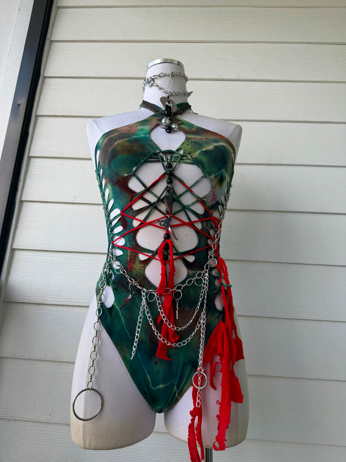 XS/S The Infected Bodysuit 𝐒𝐡𝐢𝐩𝐬 𝐍𝐞𝐱𝐭 𝐁𝐮𝐬𝐢𝐧𝐞𝐬𝐬 𝐃𝐚𝐲