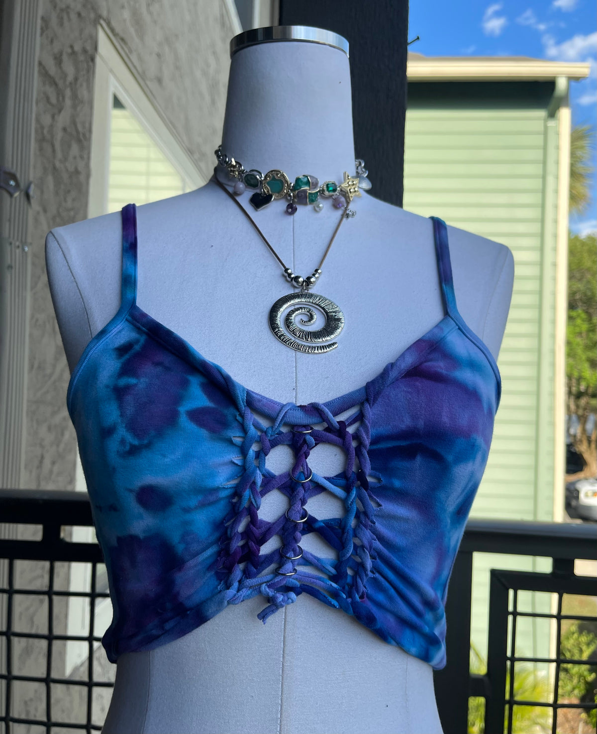 Size Small Tidal Siren Braided Tank Top 𝐒𝐡𝐢𝐩𝐬 𝐍𝐞𝐱𝐭 𝐁𝐮𝐬𝐢𝐧𝐞𝐬𝐬 𝐃𝐚𝐲
