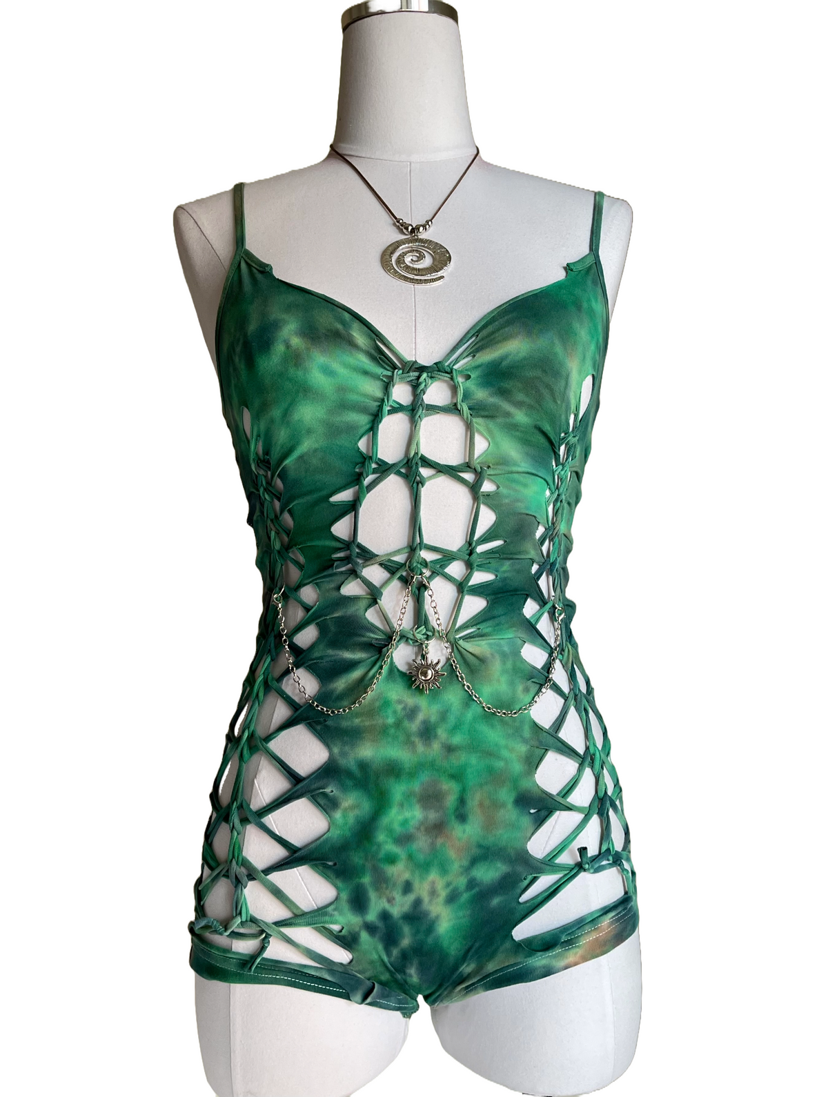 Nebula Sea Tie Dye Romper (ᴍᴀᴅᴇ ᴛᴏ ᴏʀᴅᴇʀ)