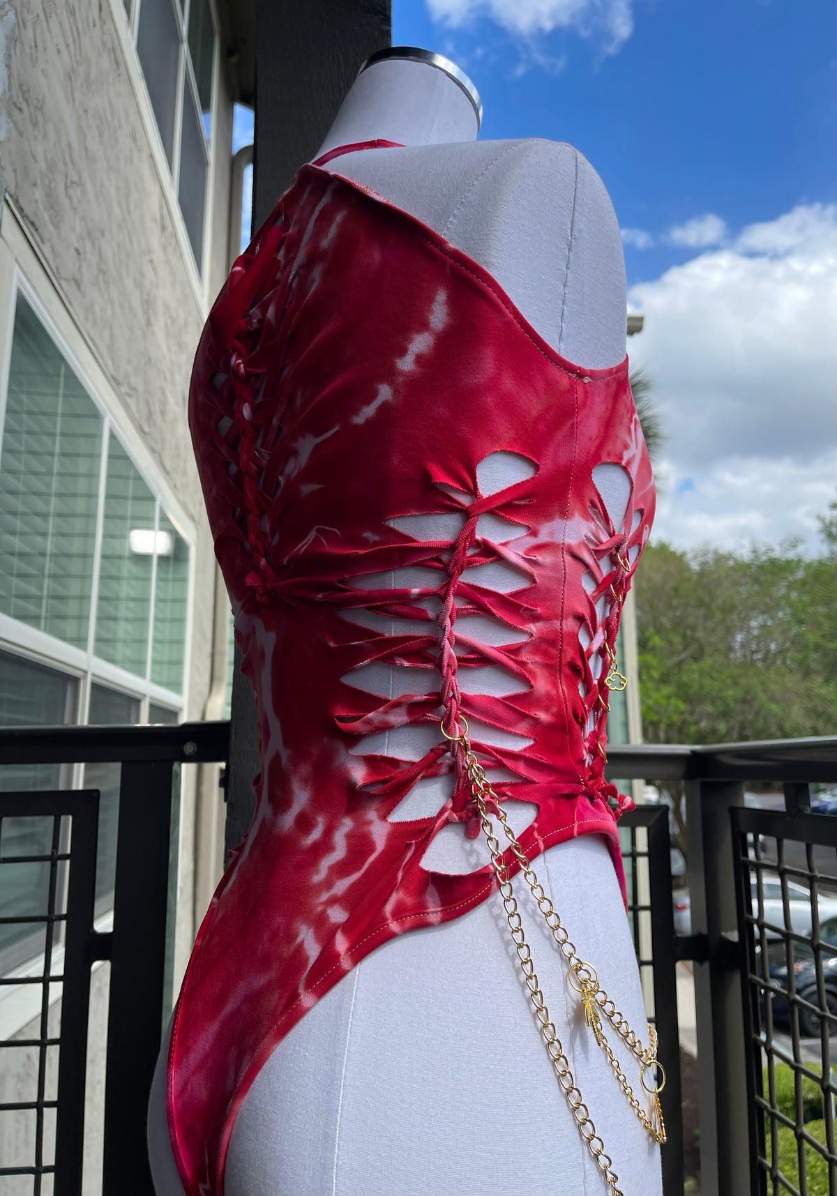 Sativa Fire Bodysuit (ᴍᴀᴅᴇ ᴛᴏ ᴏʀᴅᴇʀ)