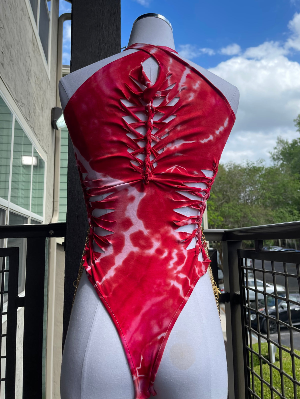Sativa Fire Bodysuit (ᴍᴀᴅᴇ ᴛᴏ ᴏʀᴅᴇʀ)