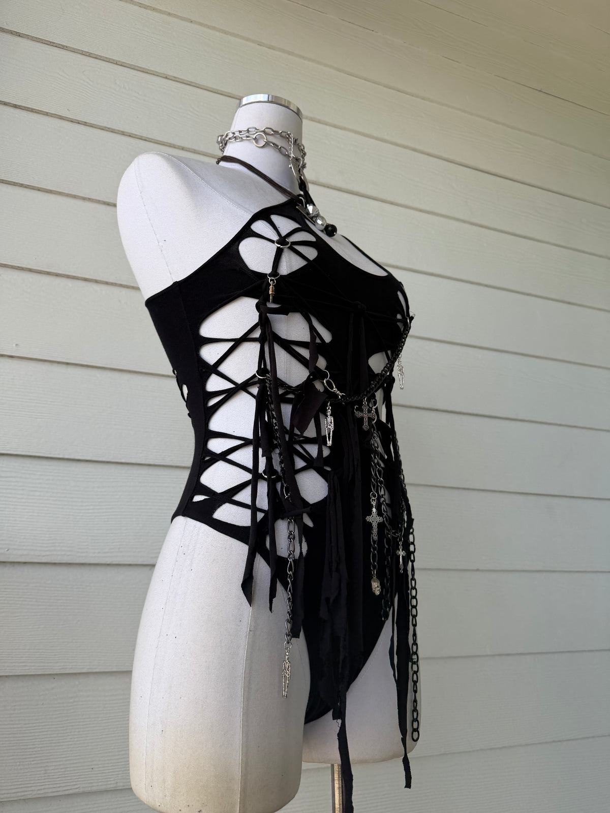 XS/S Unholy Ritual Bodysuit 𝐒𝐡𝐢𝐩𝐬 𝐍𝐞𝐱𝐭 𝐁𝐮𝐬𝐢𝐧𝐞𝐬𝐬 𝐃𝐚𝐲