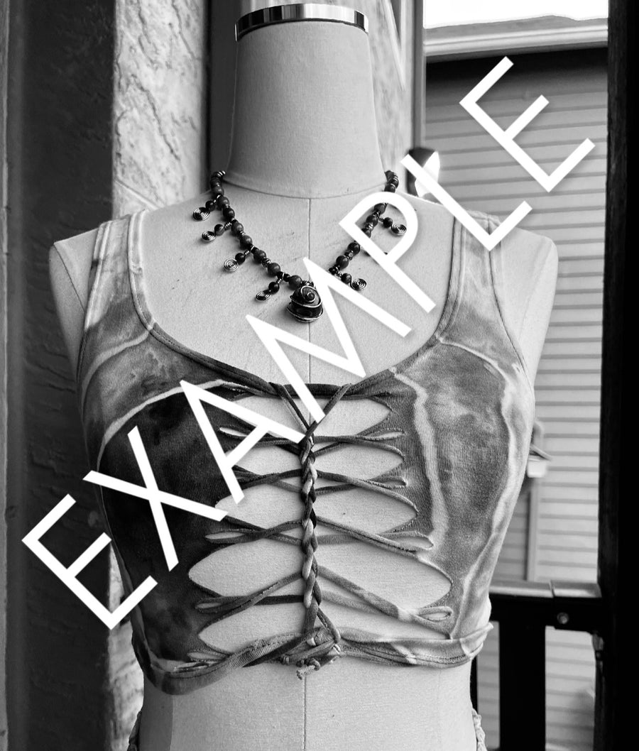 CUSTOM Braided Tank Top (ᴍᴀᴅᴇ ᴛᴏ ᴏʀᴅᴇʀ)